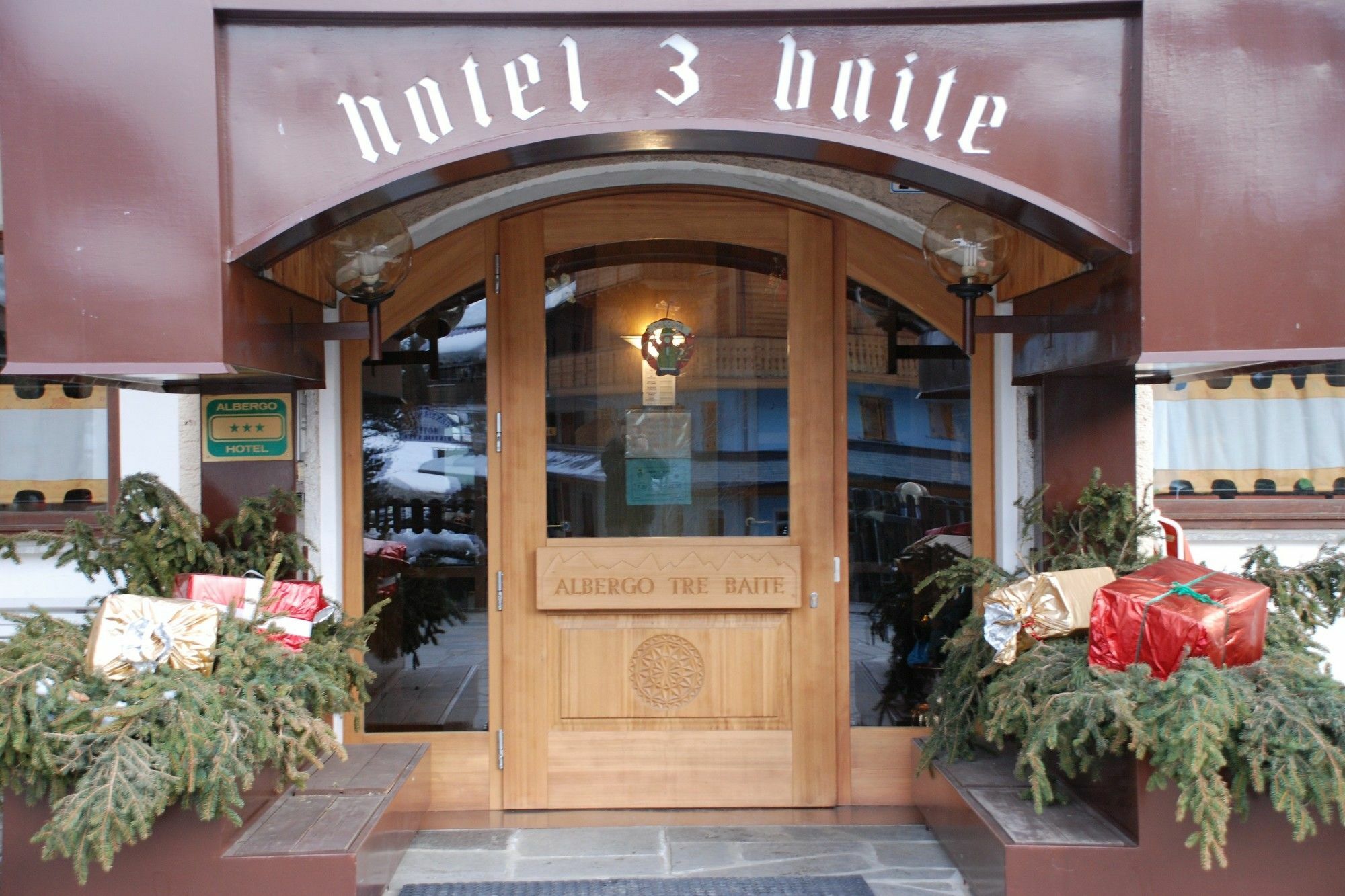 Hotel Alle Tre Baite Санта Катерина Валфурва Екстериор снимка